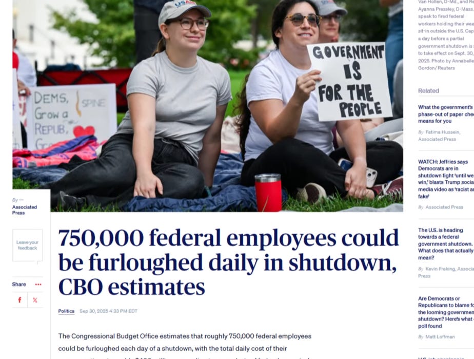 Legacy Media Admits Schumer Shutdown Backfires Legacy Media Admits Schumer Shutdown Backfires