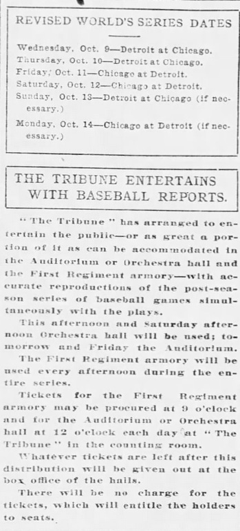 1907 Chicago Tribune