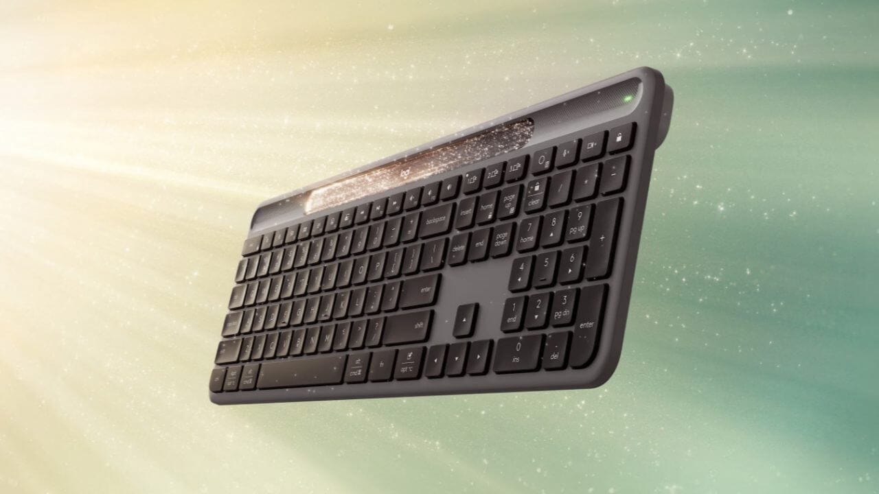 Capa - Logitech lança teclado que carrega bateria com qualquer tipo de luz