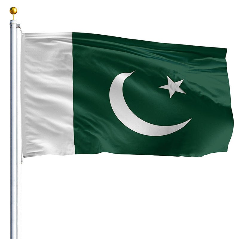 6' x 10' Pakistan Flag