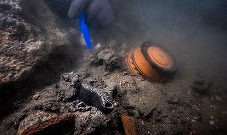 The sunken city of Thônis-Heracleion