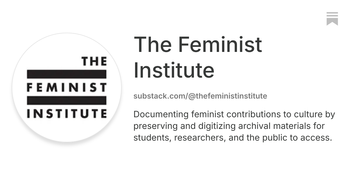 The Feminist Institute | Substack