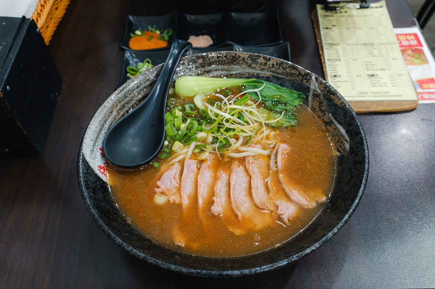 Beef noodle soup at Xiao Meihao Beef Noodle Restaurant