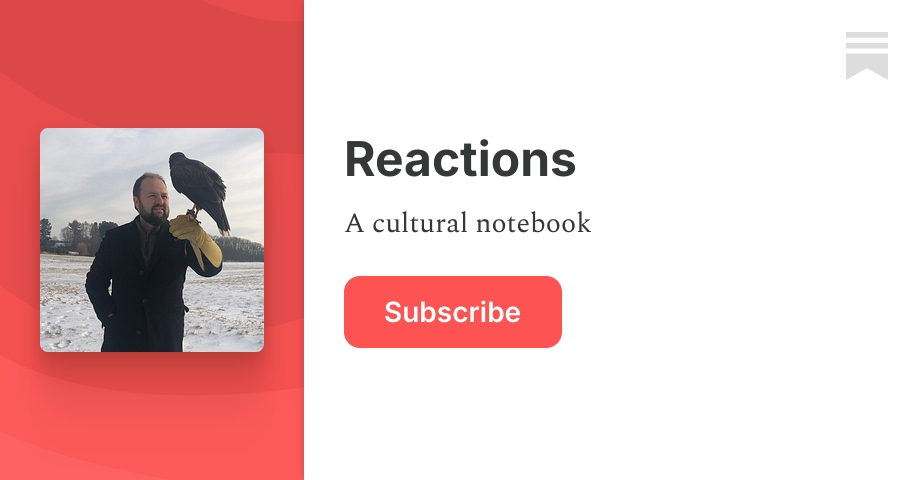 Reactions | Ross Douthat | Substack