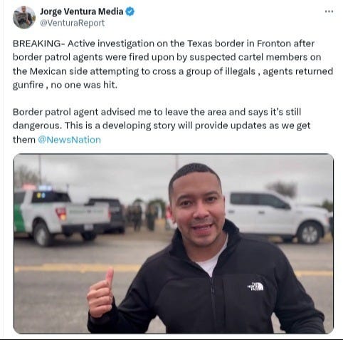 NewsNation National Correspondent Jorge Ventura was one of the first journalists to arrive at the active scene of the shoot-out. NewsNation National Correspondent Jorge Ventura was one of the first journalists to arrive at the active scene of the shoot-out.