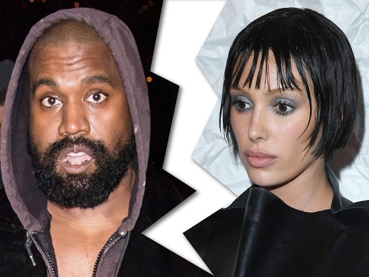 Kanye West and Bianca Censori Split Kanye West and Bianca Censori Split