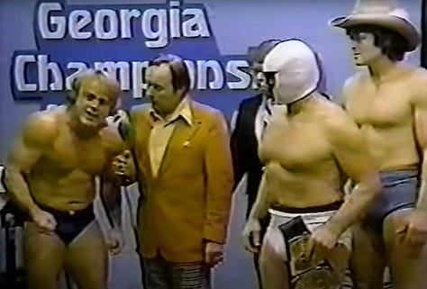 Terry Funk, Tommy Rich, Austin Idol & The Superstar, Kevin Sullivan & Mr. Wrestling II & Steve Travis, Ray Candy & Tony Atlas, Alexis Smirnoff & Ivan Koloff