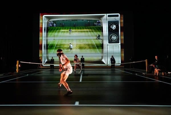 The actors in “Wimbledon Rematch 1980” recreated McEnroe and Borg’s match, stroke by stroke.