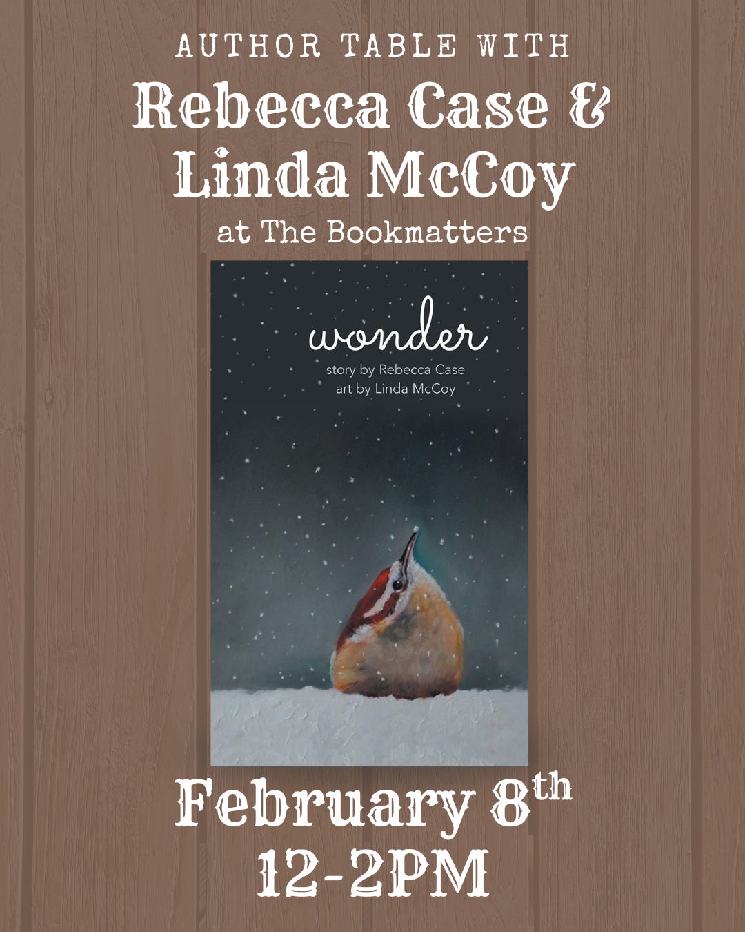 Author Table with Rebecca Case and Linda McCoy Author Table with Rebecca Case and Linda McCoy