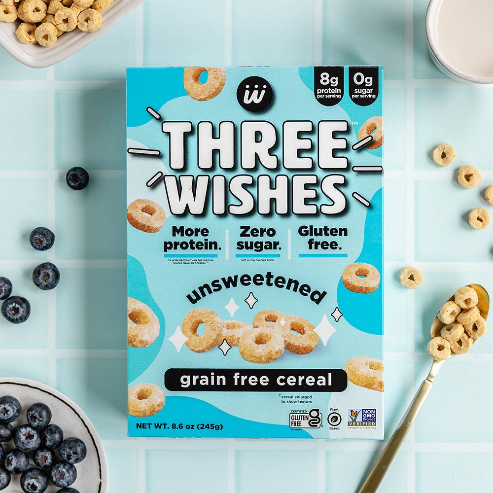 Unsweetened | Three Wishes Cereal
