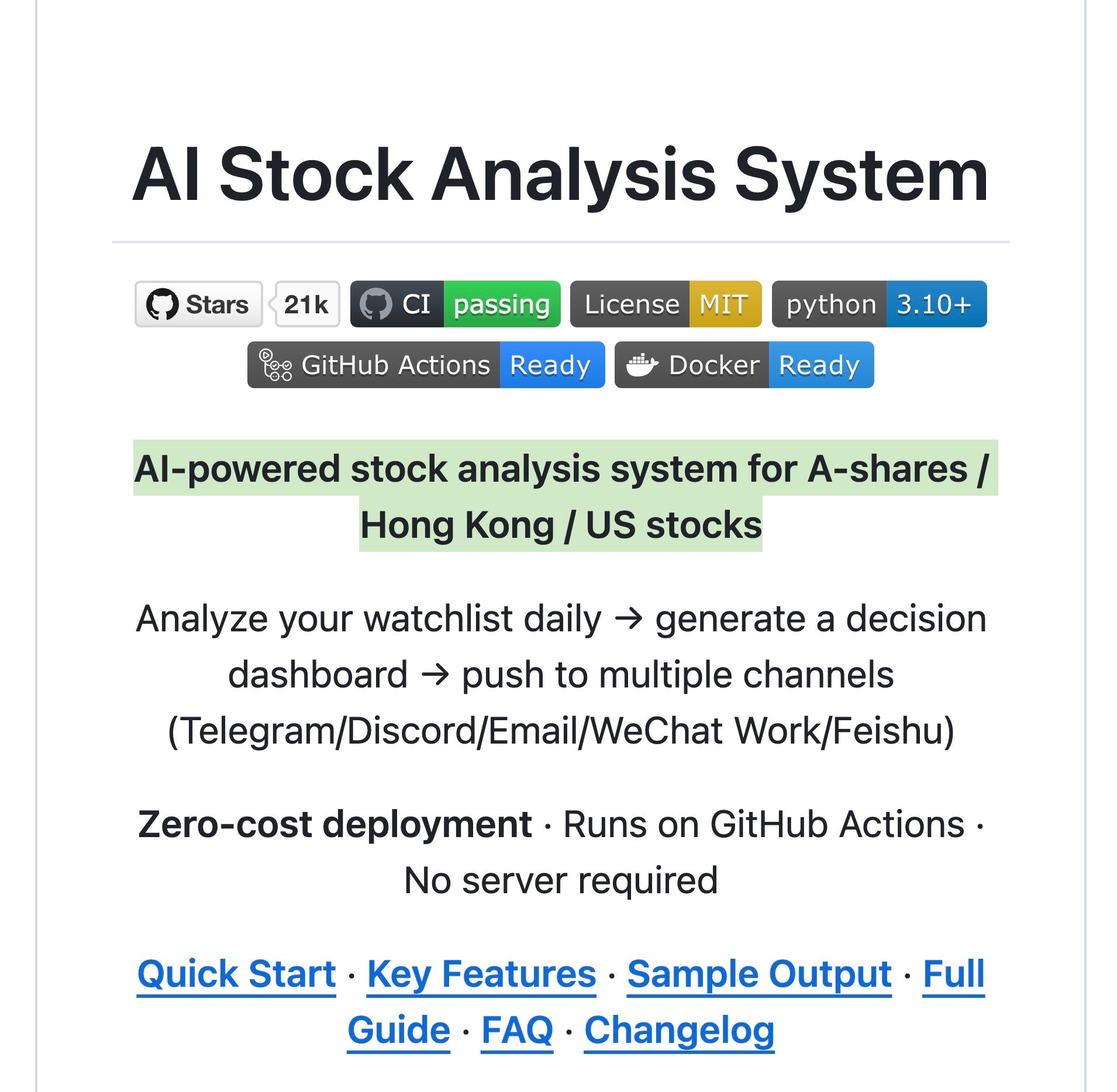 Someone just open sourced an AI stock analyst — and it runs on GitHub ...