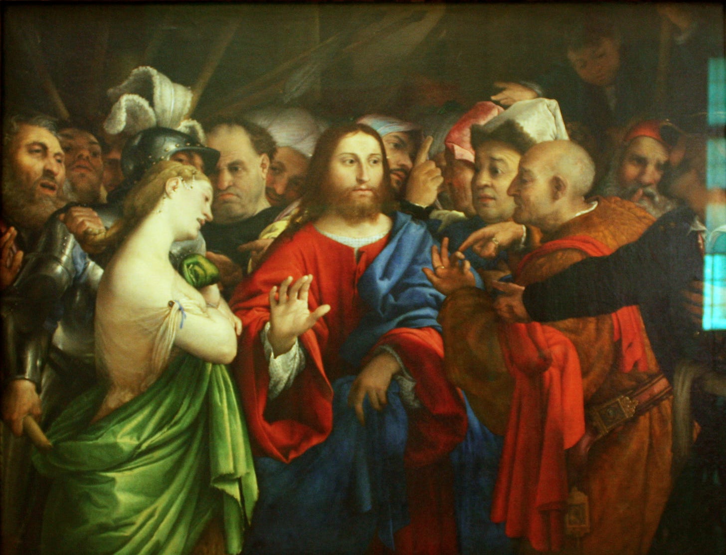 File:Lorenzo Lotto - The adulterous woman - Louvre.JPG - Wikimedia Commons