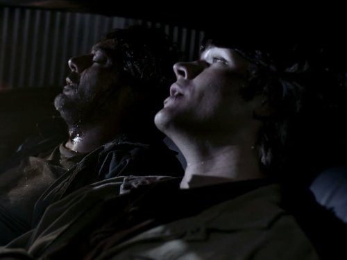 jeffrey dean morgan with jared padalecki supernatural jeffrey dean morgan with jared padalecki supernatural