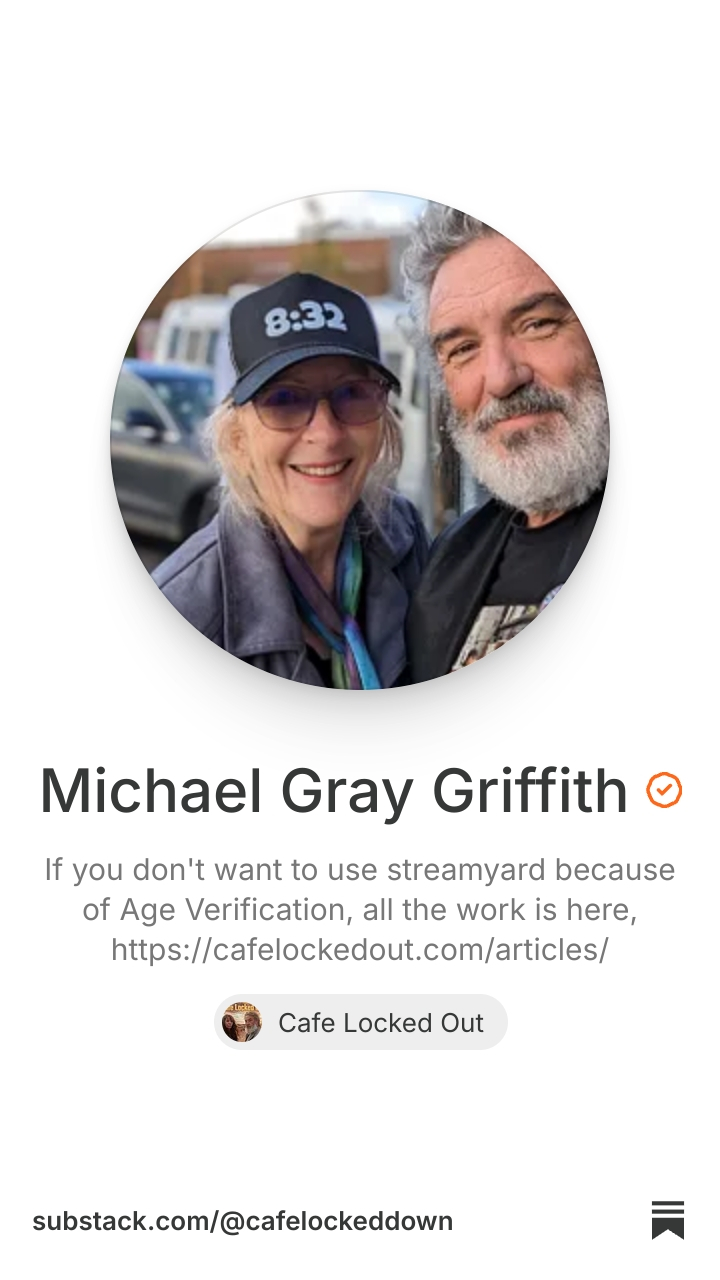 Michael Gray Griffith | Substack
