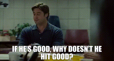 YARN | If he's good, why doesn't he hit good? | Moneyball ...