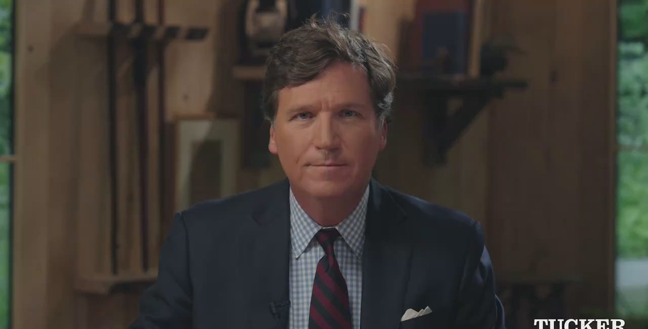 Tucker Carlson új műsorában gőzerővel ment neki az ukrán propagandának