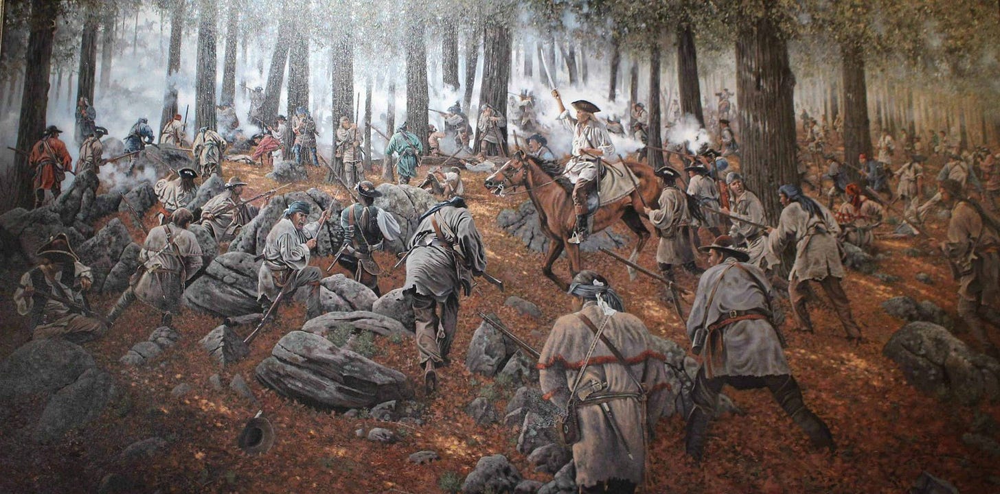 Battle of King's Mountain • American Revolutionary War