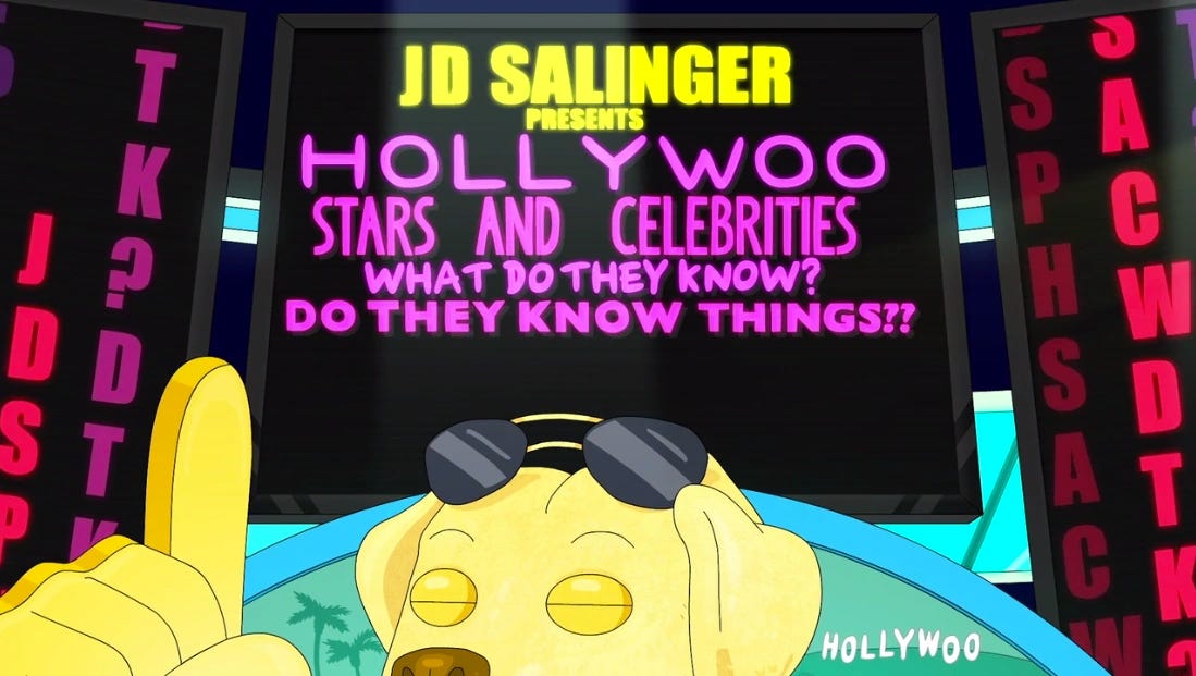 Hollywoo Stars and Celebrities: What Do They Know? Do They Know Things??  Let's Find Out! | BoJack Horseman Wiki | Fandom