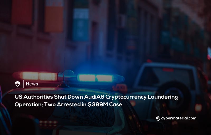 Feds Seize Audi A6 in Crypto Laundering Operation