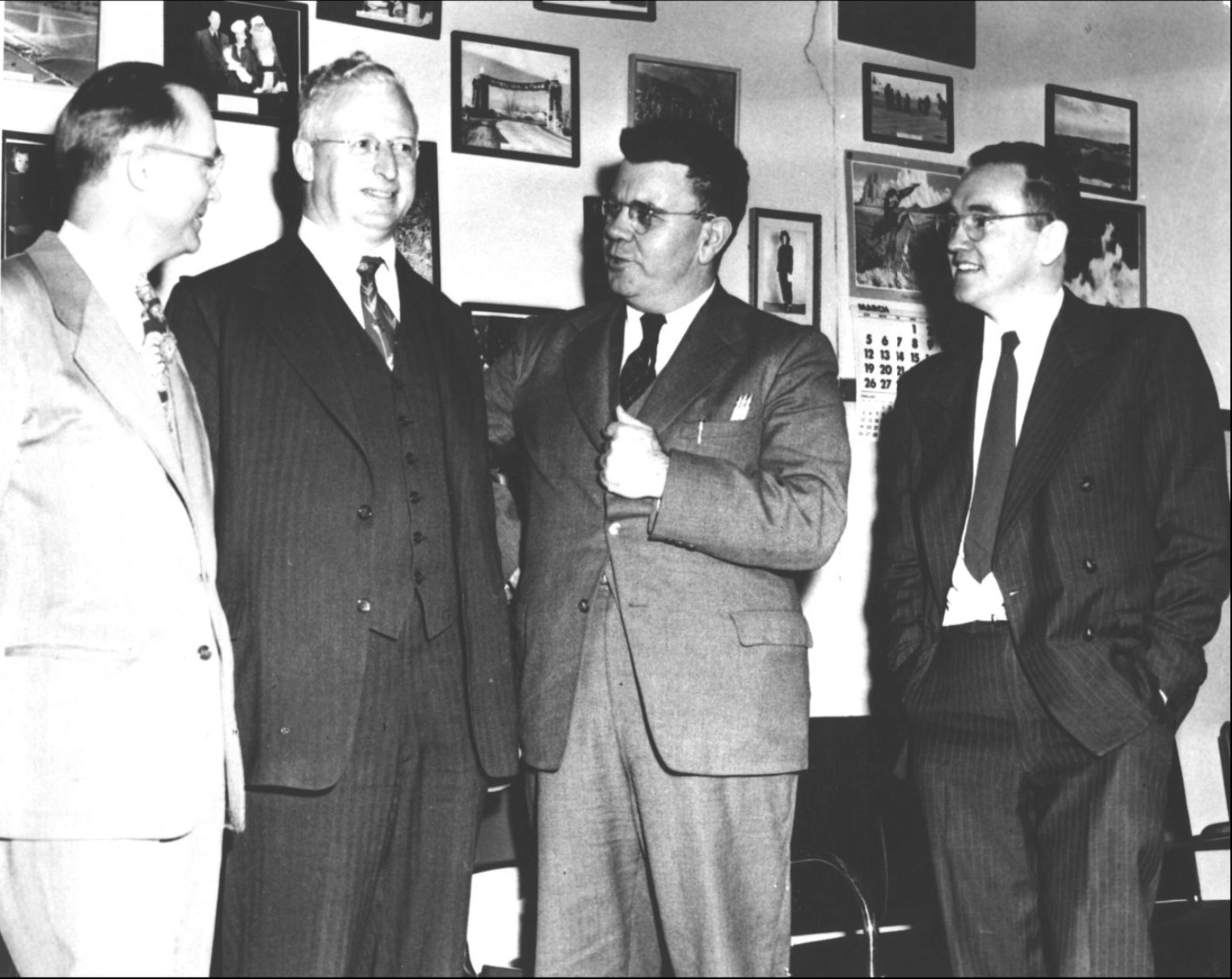 Donald Menzel with Edward Condon in Colorado in March 1950, shortly before Menzel’s own HUAC Loyalty investigation. Donald Menzel with Edward Condon in Colorado in March 1950, shortly before Menzel’s own HUAC Loyalty investigation.
