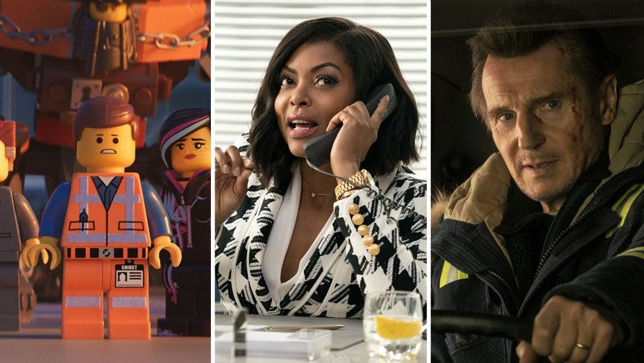 lego movie 2 what men want cold pursuit box office