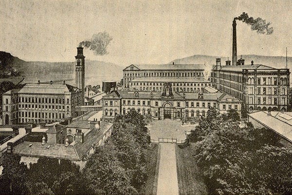 Salts Mill timelines - Saltaire Collection