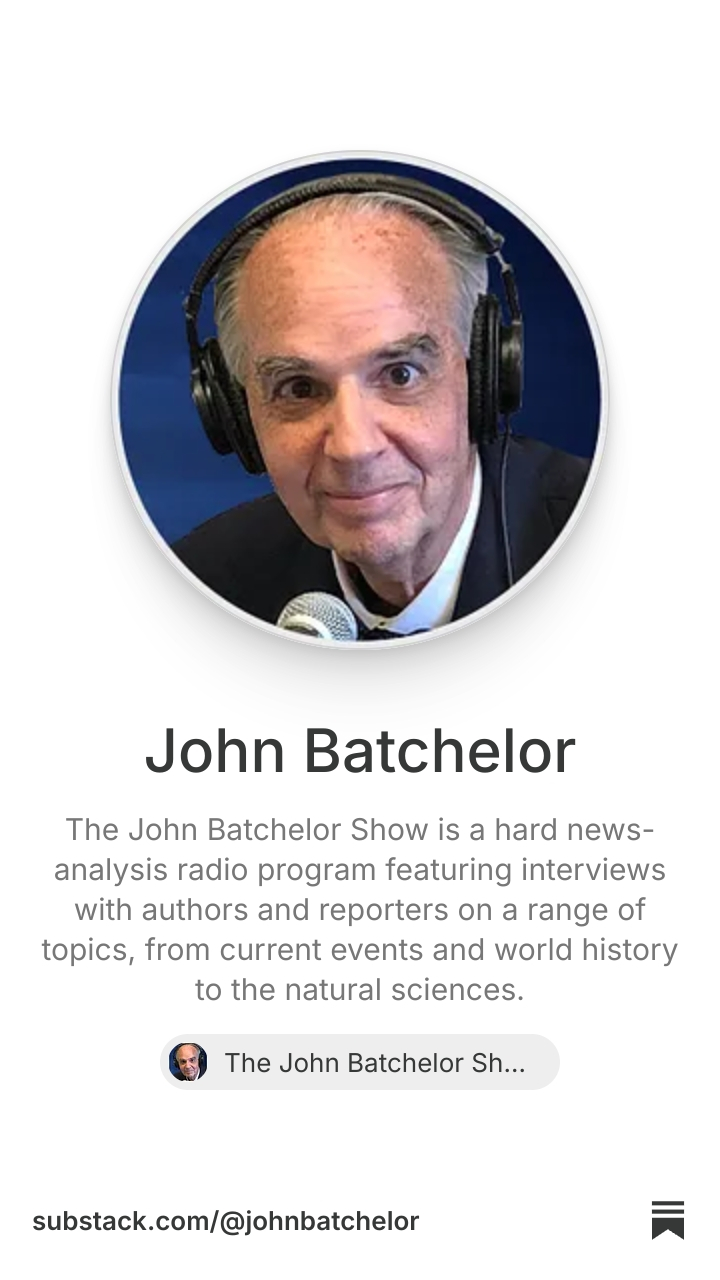 John Batchelor | Substack