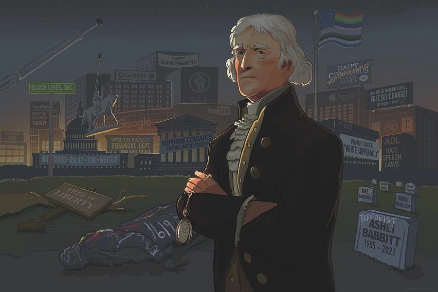 July 4th in the Globalist American Empire Digital Art by Emerson