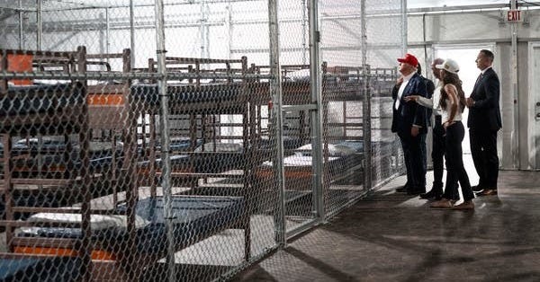 How Louisiana Built Trump's Busiest ICE Deportation Hub - The New York Times