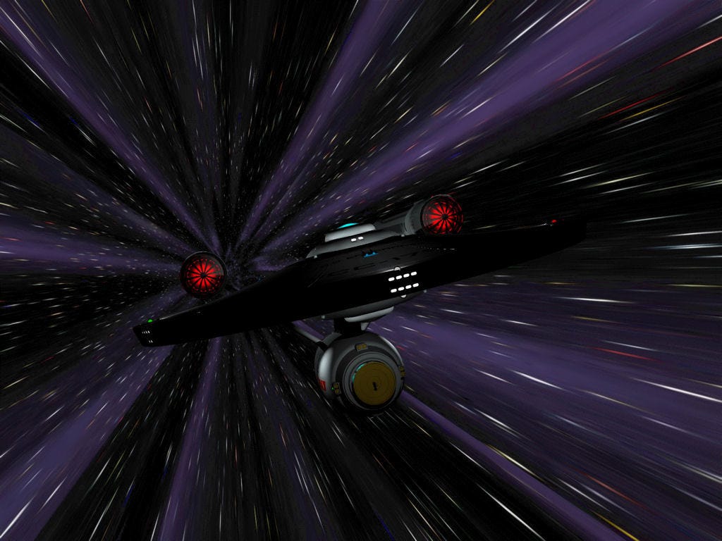 Warp Speed Wallpaper - WallpaperSafari