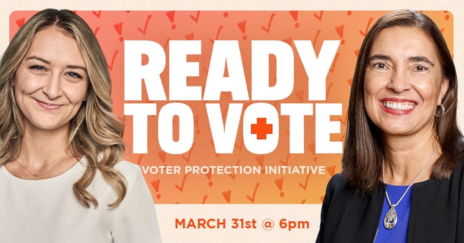 Ready to Vote: A Voter Protection Initiative organized by North Carolina Democrats