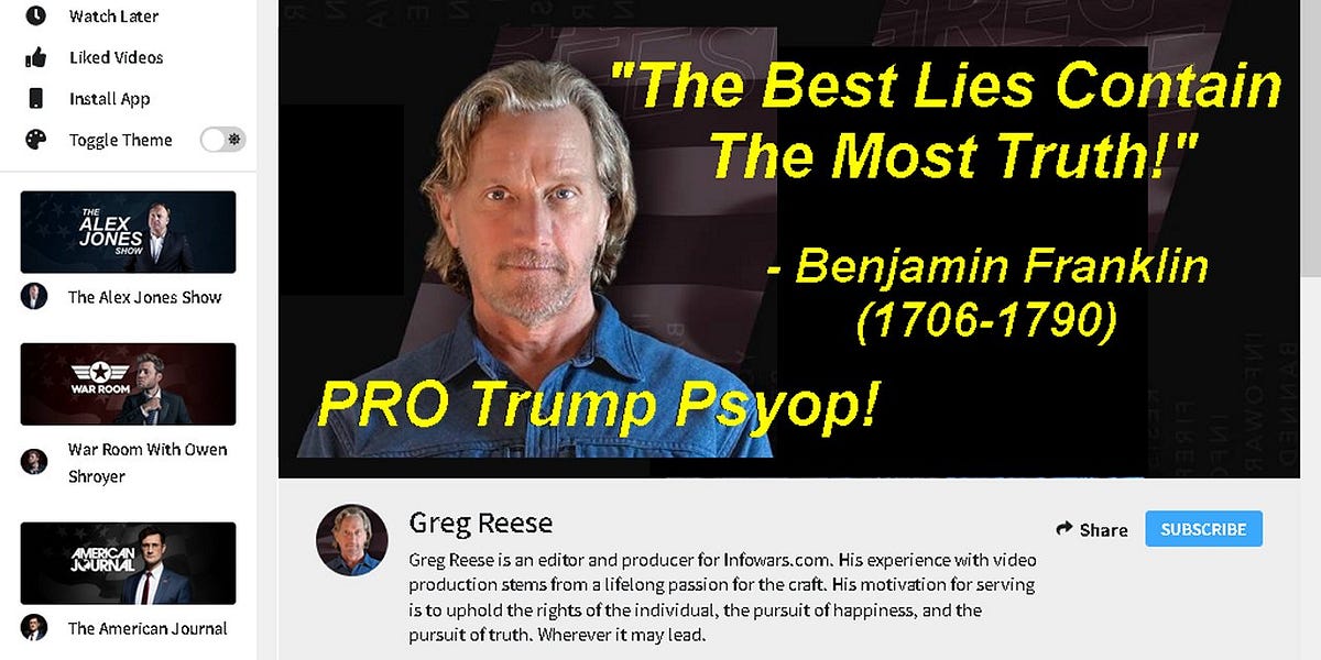 Psyop Greg Reese: (aká Dr Tom Cowan) Evidence the Heart is Not a 'Pump'!