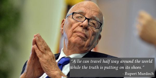 Rupert Murdoch Quote