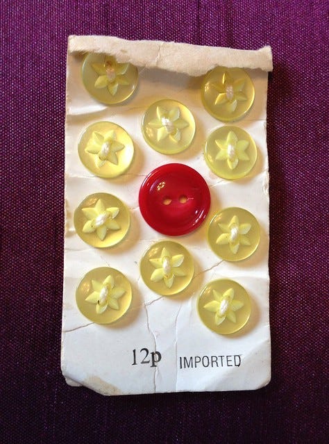 Vintage buttons Vintage buttons