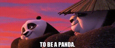 YARN | to be a panda. | Kung Fu Panda 3 (2016) | Video gifs by quotes |  7e53eec6 | 紗
