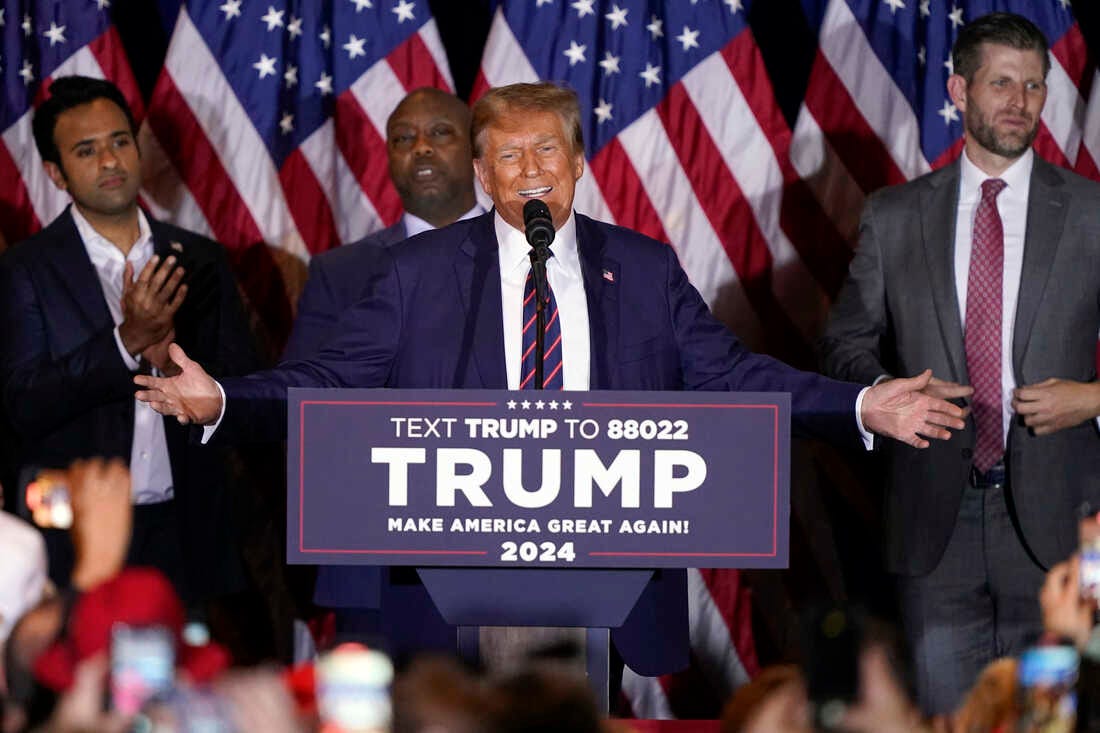 NH primary results: Donald Trump wins Republican race : NPR NH primary results: Donald Trump wins Republican race : NPR