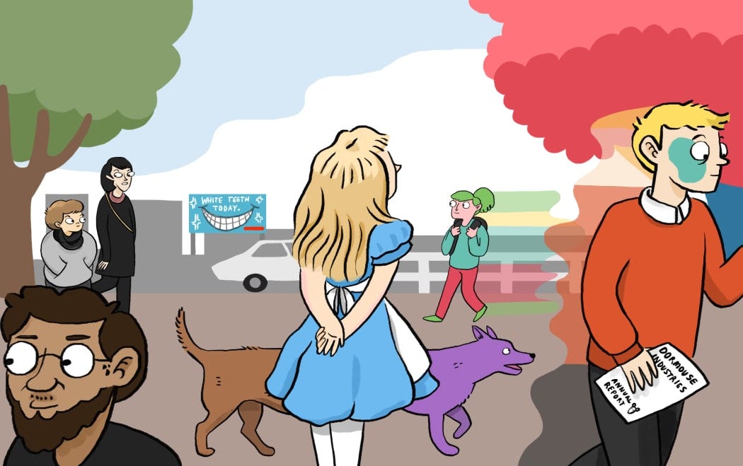 What it's like to have Alice in Wonderland Syndrome | RNZ News What it's like to have Alice in Wonderland Syndrome | RNZ News