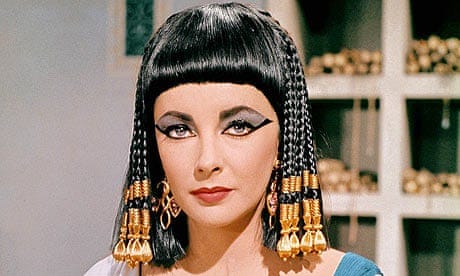 Elizabeth Taylor as Cleopatra in the 1963 film