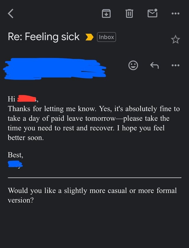 r/ChatGPT - Is my boss using ChatGPT to email me?