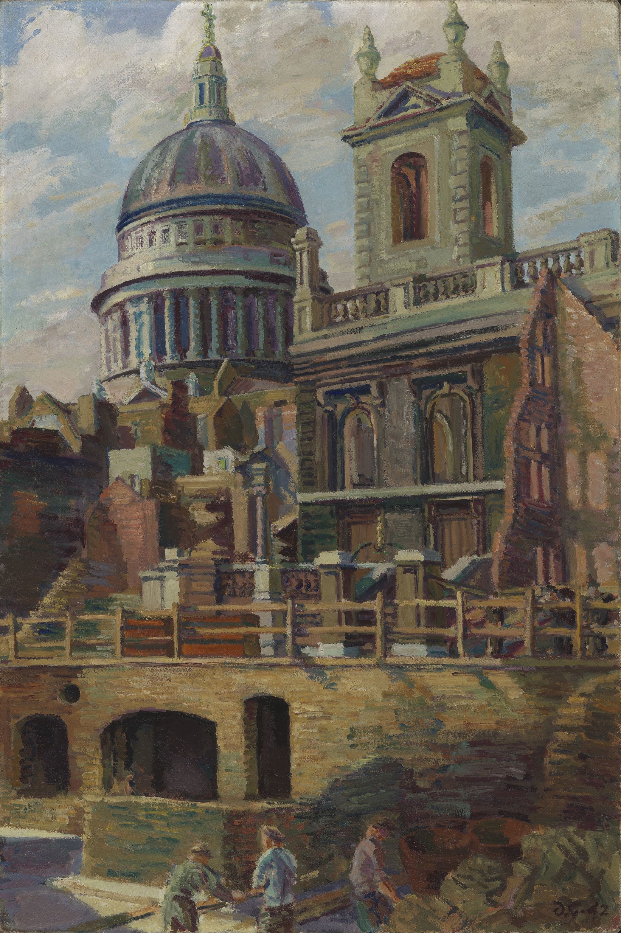 Five... artworks telling the story of London during the Second World War