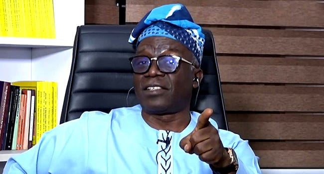 Counsel to ASUU, Mr Femi Falana, appeared on Channels Television on November 8, 2022. Counsel to ASUU, Mr Femi Falana, appeared on Channels Television on November 8, 2022.