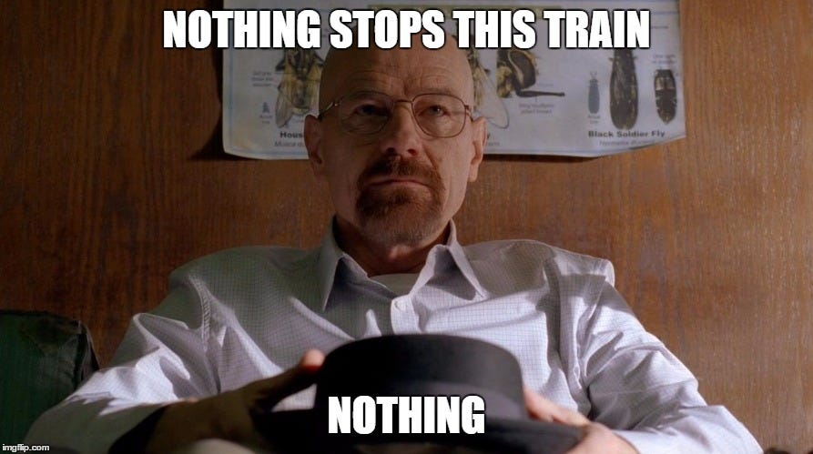 Heisenberg Hype Train - Imgflip