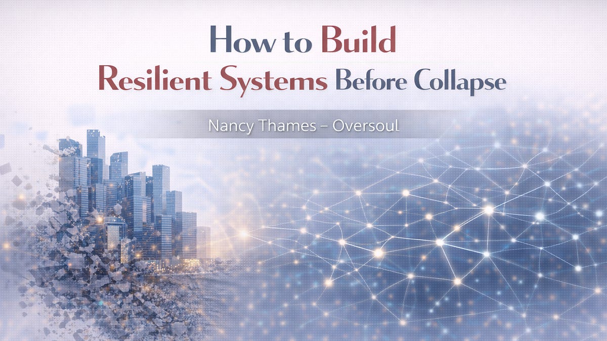 How to Build Resilient Systems Before Collapse