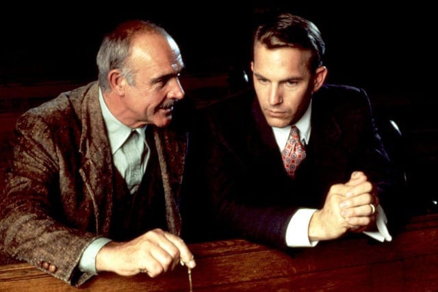Thirty years later, Kevin Costner, Robert De Niro, and Sean Connery look  back on making 'The Untouchables' : r/movies