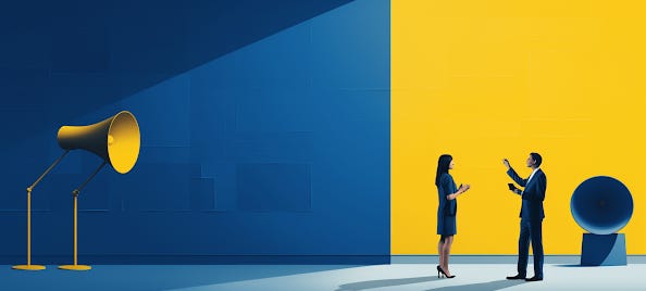 two people discussing about a idea