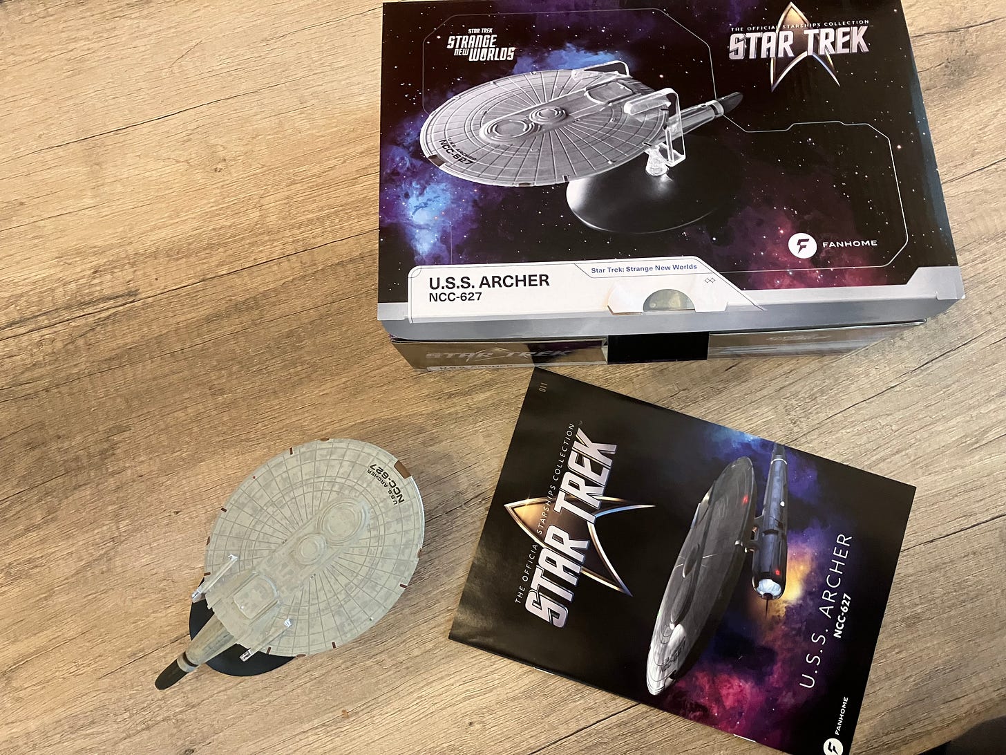 Review: FanHome's USS Archer, NCC-627 | The Black Campbell