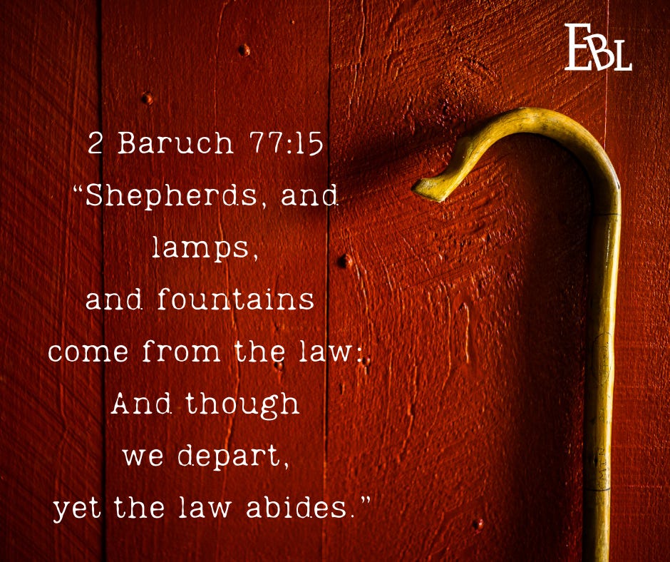 2 Baruch 77:15 EBL