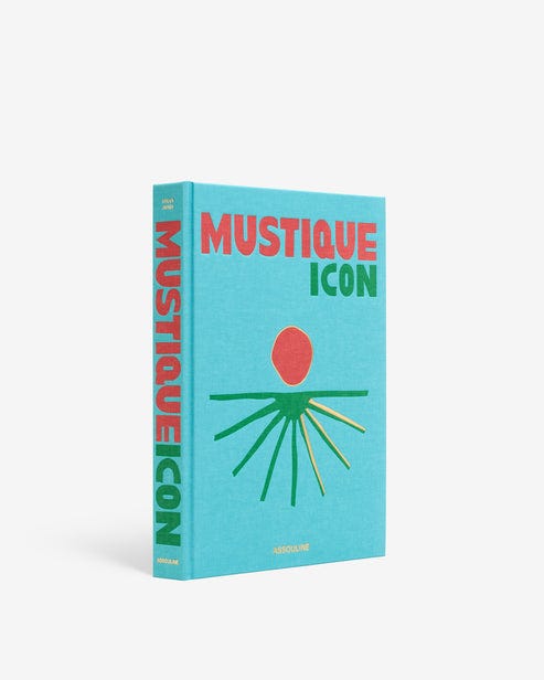 Mustique Icon; Foreword by Mick Jagger, Text by Dylan Jones; 304 pages; English; W 25 x L 33 x D 4 cm; Linen Hardcover; ASSOULINE Coffee Table Books