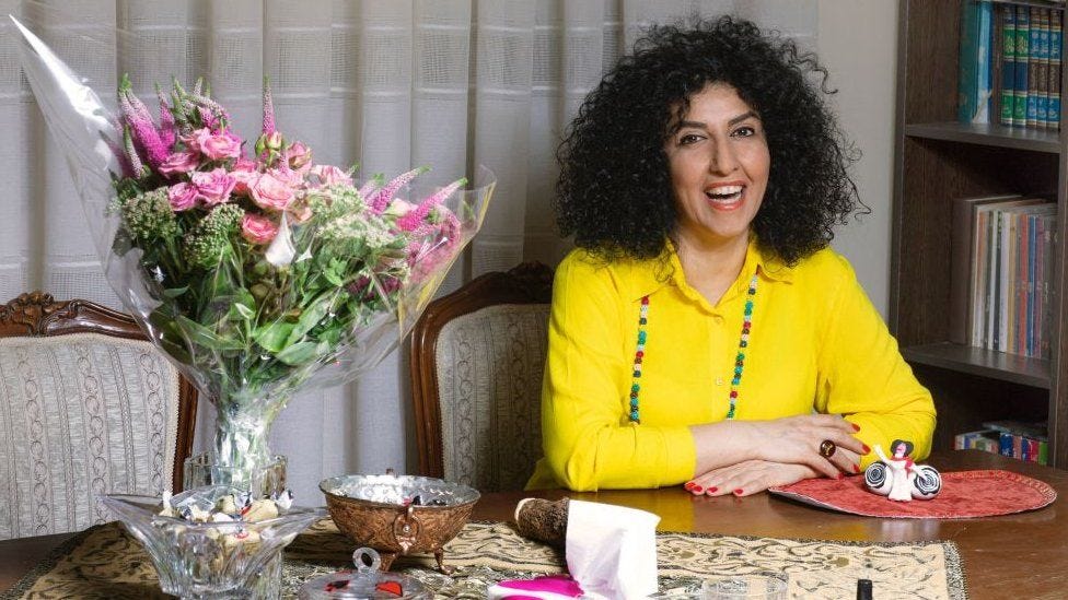 Narges Mohammadi: Iranian woman jailed for rights work wins Nobel Peace  prize - BBC News