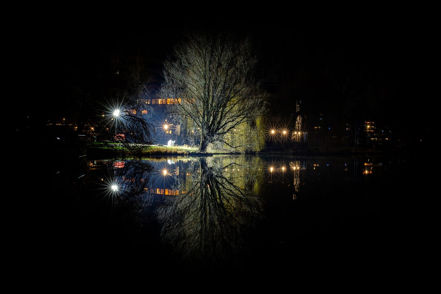 May be an image of twilight and lake